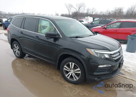 2017 Honda Pilot Ex-L from USA, damaged, VIN 5FNYF6H55HB045324